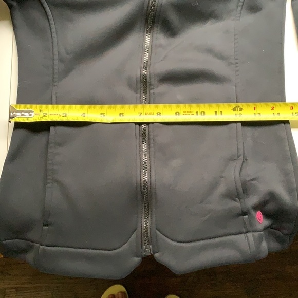 𝅺LIJA Sports Jacket Black Fall Jacket Slim Fit Stretch - Picture 8 of 8